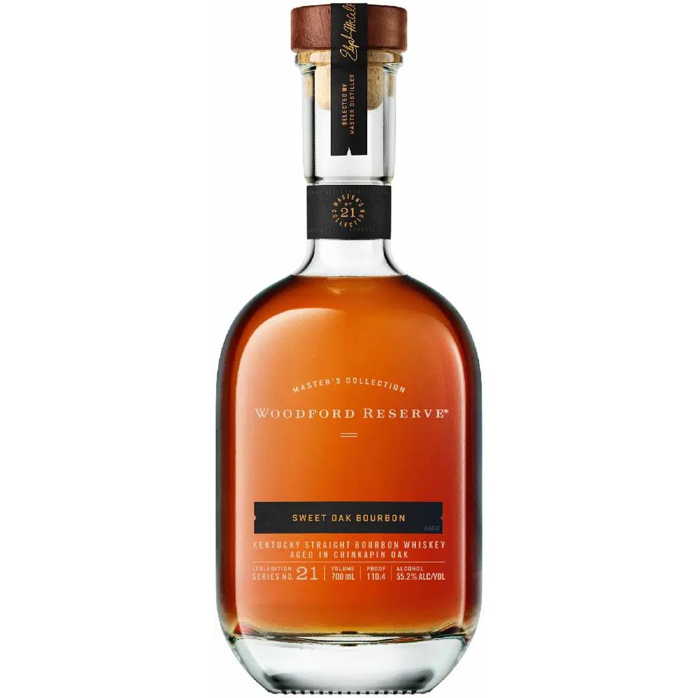 Woodford Reserve Master's Collection No. 21 Sweet Oak Bourbon Whiskey | Bottle Engraving LLC