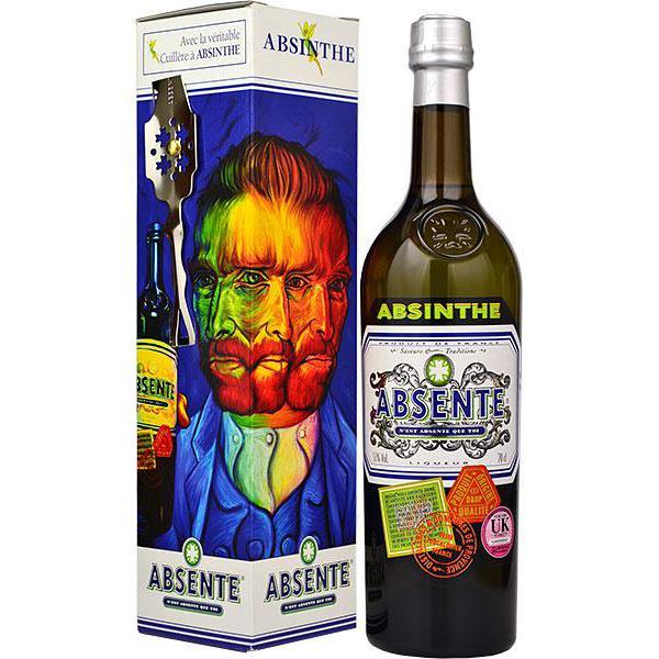 Absente Absinthe Refined 110 Proof with Spoon Liqueur - Bottle Engraving