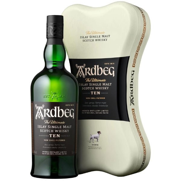 Ardbeg 10 Year Old Ardbone Islay Single Malt Scotch Whisky - Bottle Engraving