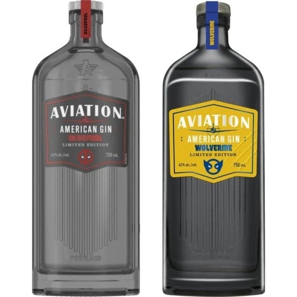 Aviation Deadpool X Wolverine Limited Edition Gin Combo Pack - Bottle Engraving