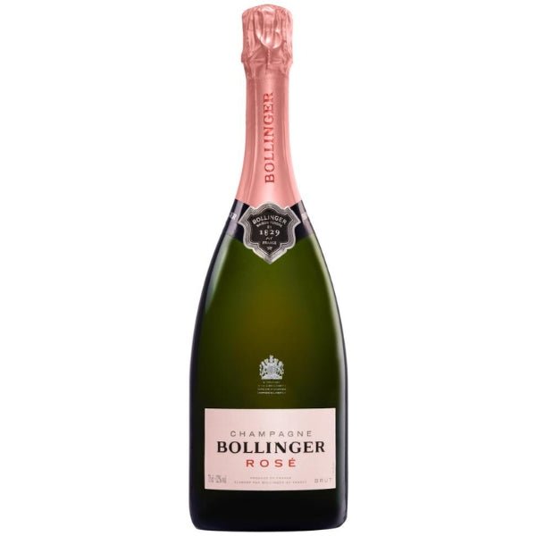 Bollinger Brut Rose Champagne - Bottle Engraving