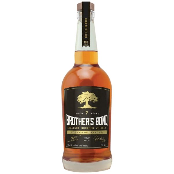 Brother’s Bond Bottled - In - Bond Straight Bourbon Whiskey - Bottle Engraving