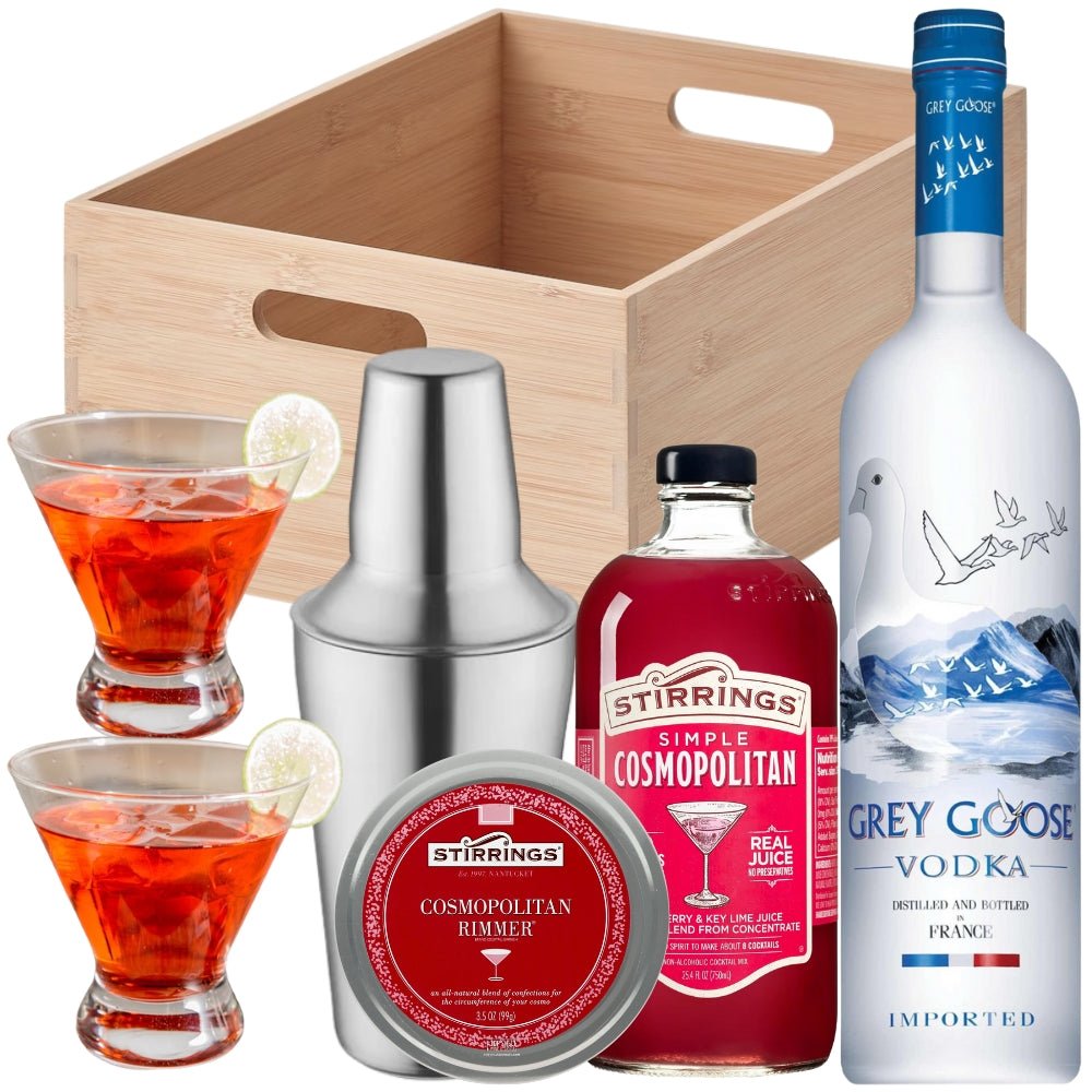Cosmopolitan Cocktail Gift Set – Bottle Engraving