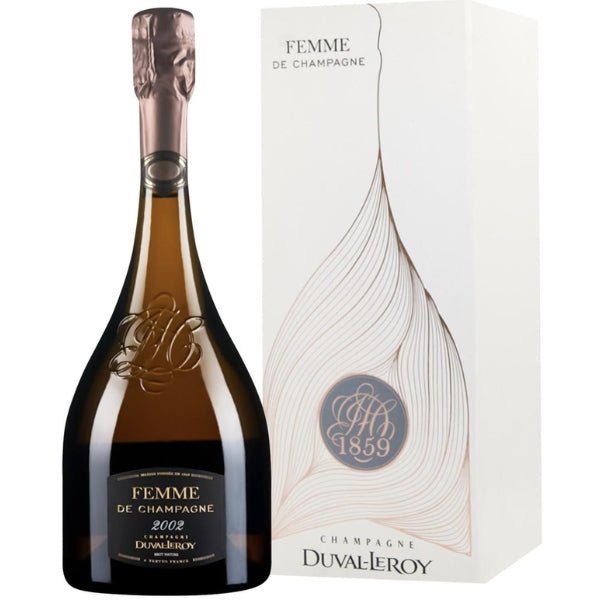 Duval - Leroy Brut Nature 2002 Femme de Champagne - Bottle Engraving