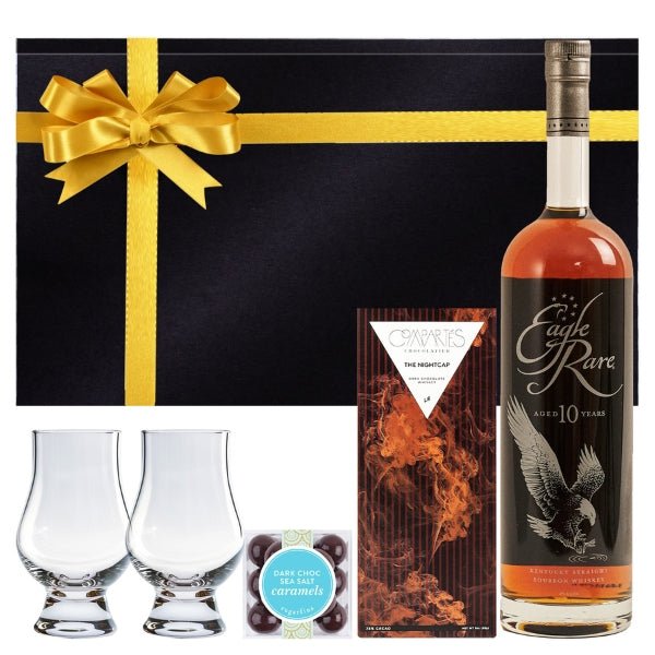 Eagle Rare 10 Year Bourbon Whiskey Gift Set - Bottle Engraving