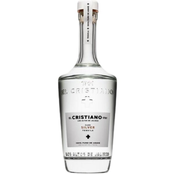 El Cristiano Silver Tequila - Bottle Engraving