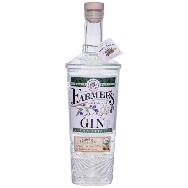 Farmer's Botanical Small Batch Organic Gin - Bottle Engraving