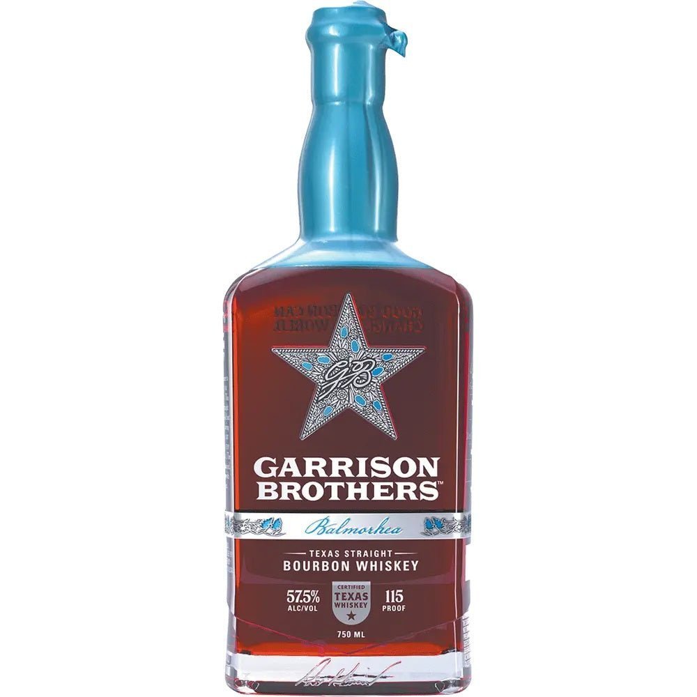 Garrison Brothers Balmorhea Straight Bourbon Whiskey - Bottle Engraving