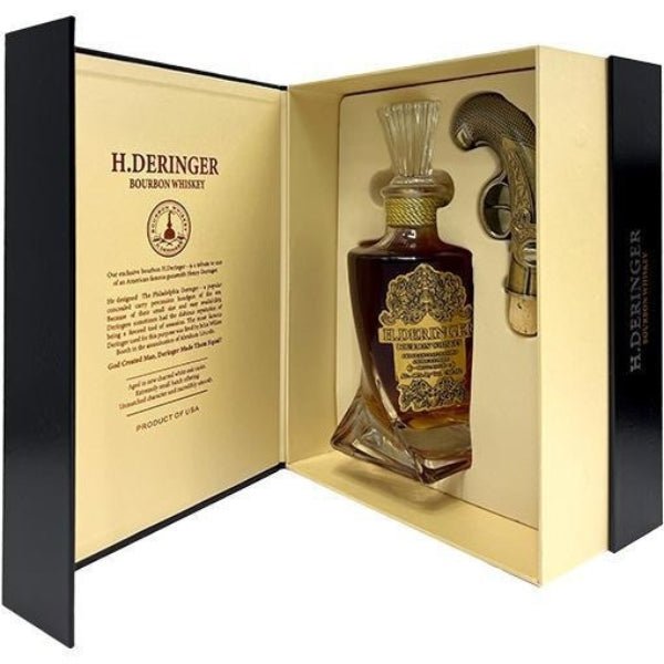 H. Deringer Bourbon Whiskey - Bottle Engraving