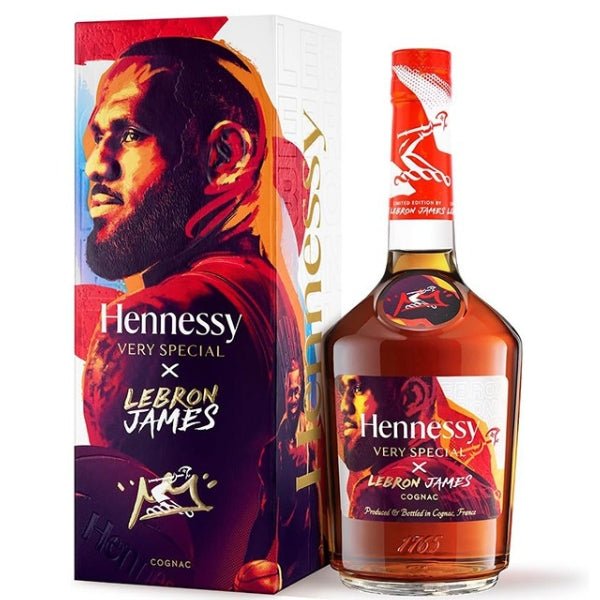 Hennessy VS LeBron James Limited Edition Cognac - Bottle Engraving