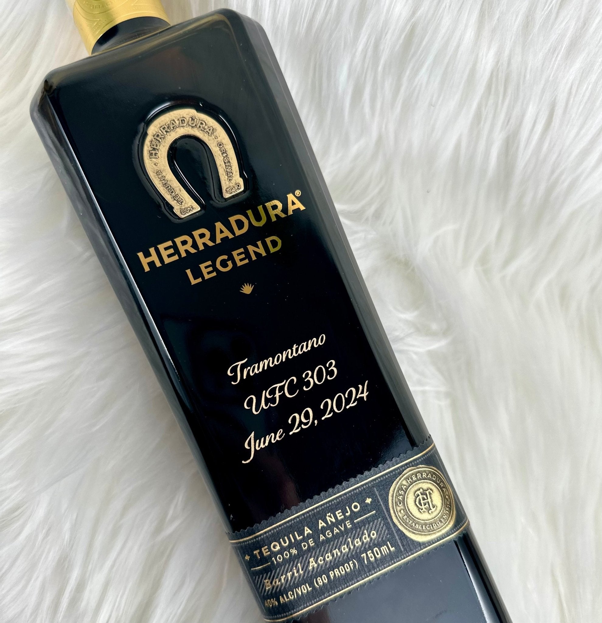 Herradura Legend Añejo – Bottle Engraving