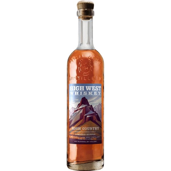 High West High Country Limited Supply Single Malt Whiskey - Bottle Engraving