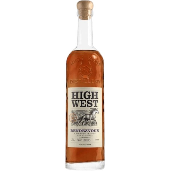 High West Rendezvous Rye Whiskey - Bottle Engraving