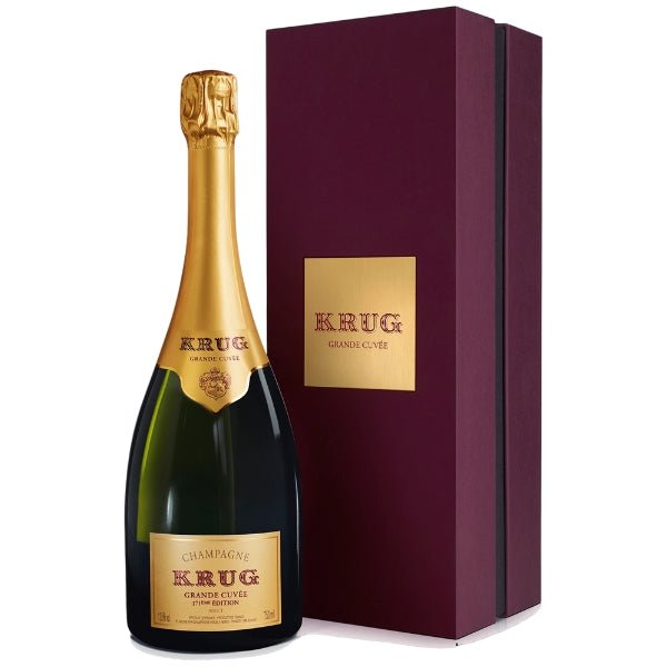 Krug Brut Grande Cuvee 171st Edition Champagne with Gift Box - Bottle Engraving