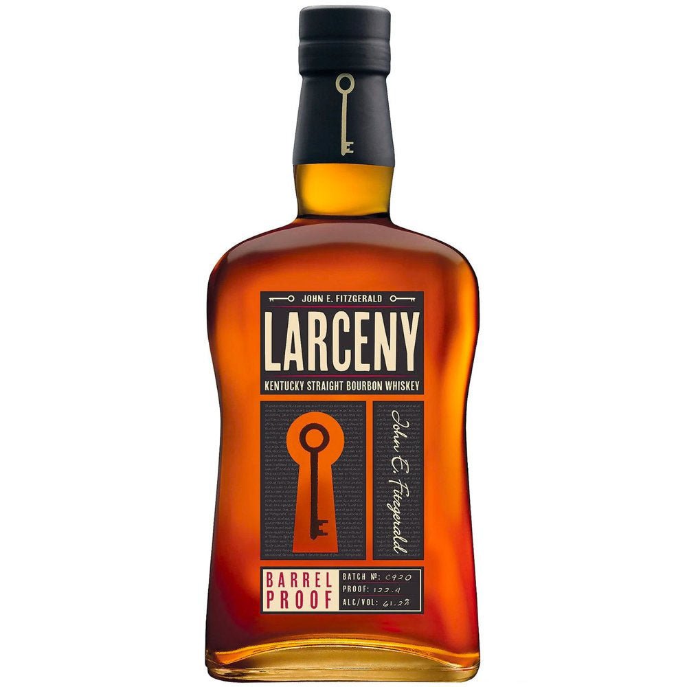 Larceny Barrel Proof Kentucky Straight Bourbon Whiskey - Bottle Engraving
