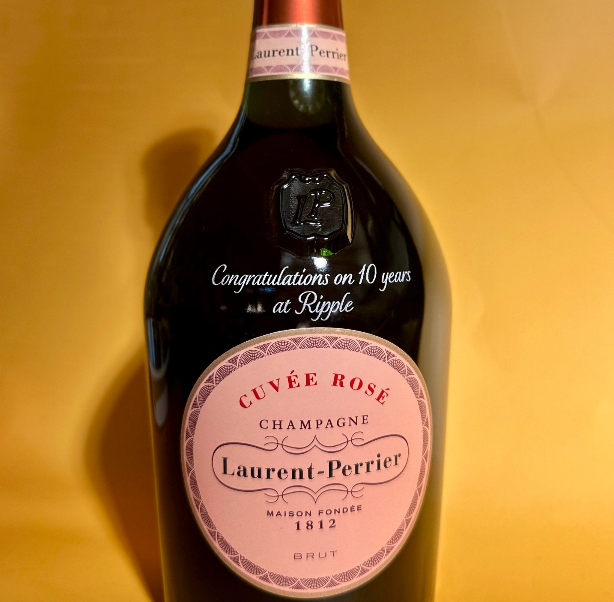 Laurent - Perrier Cuvee Rose Brut Champagne 1.5 L - Bottle Engraving