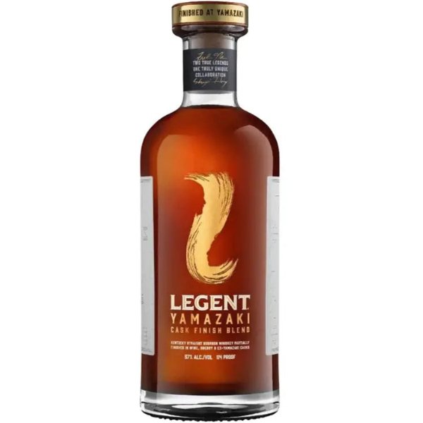 Legent Yamazaki Cask Finish Kentucky Straight Bourbon Whiskey - Bottle Engraving