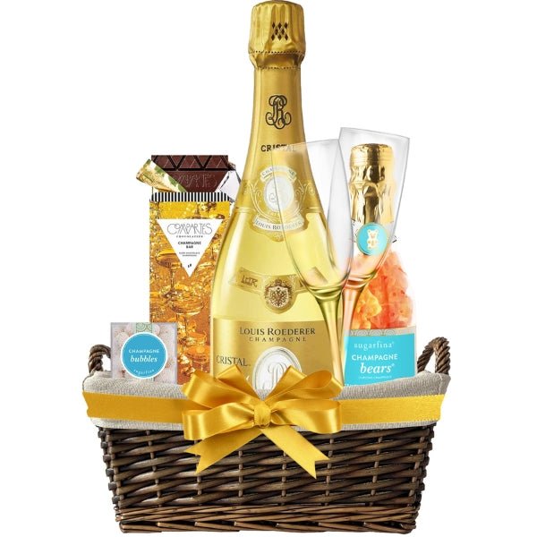 Louis Roederer シャンパンギフトセット Louis Roederer Cristal Set – Bottle Engraving