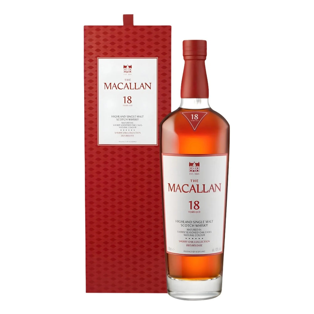 Macallan 18 Sherry Oak – Bottle Engraving