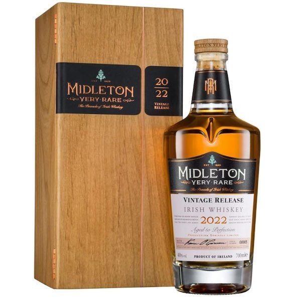 Midleton Very Rare 2022 Vintage Irish Whiskey - Bottle Engraving