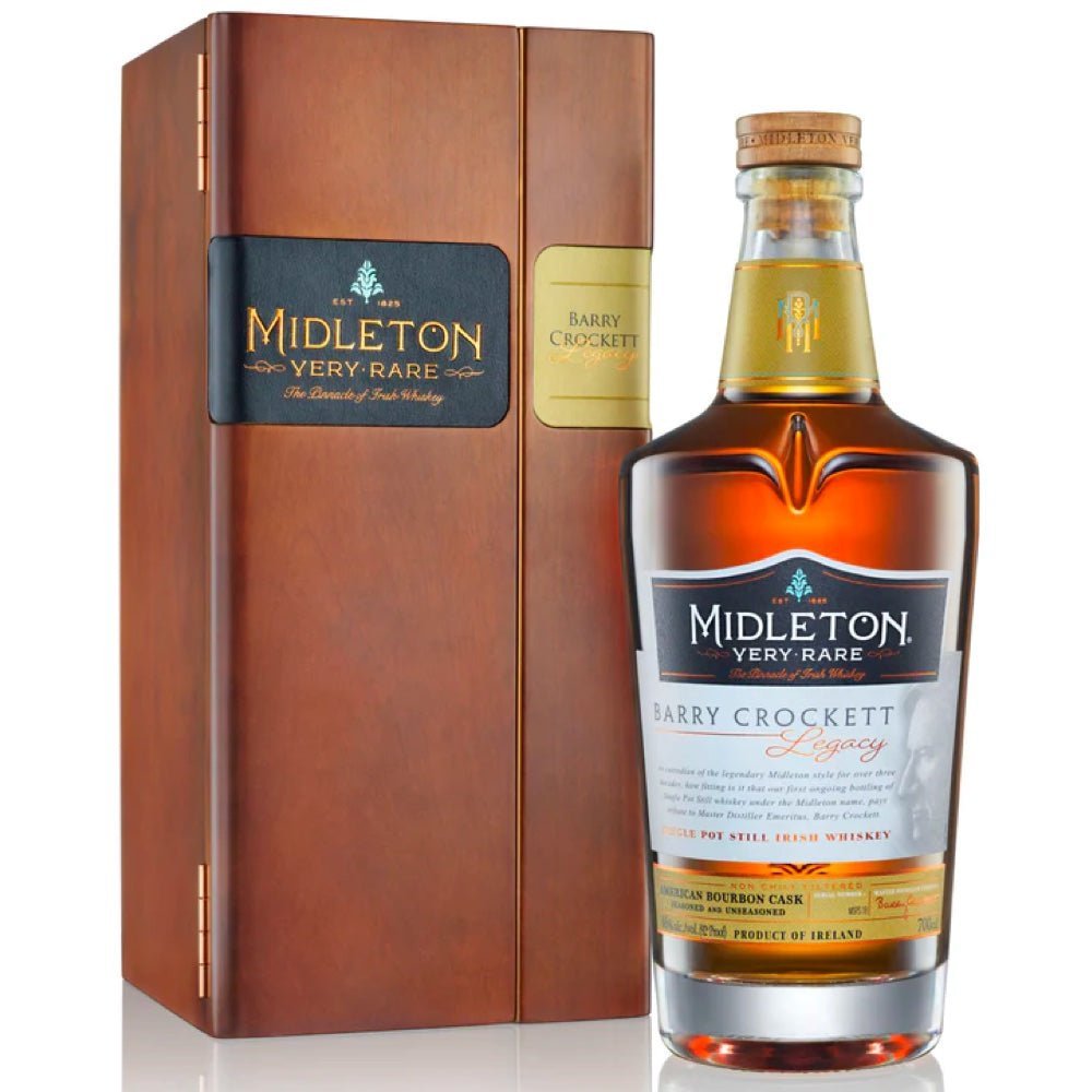 Midleton Very Rare Barry Crockett Legacy Irish Whiskey - Bottle Engraving