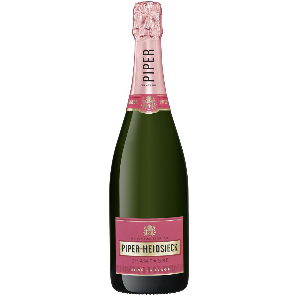 Piper - Heidsieck Rose Sauvage Champagne - Bottle Engraving