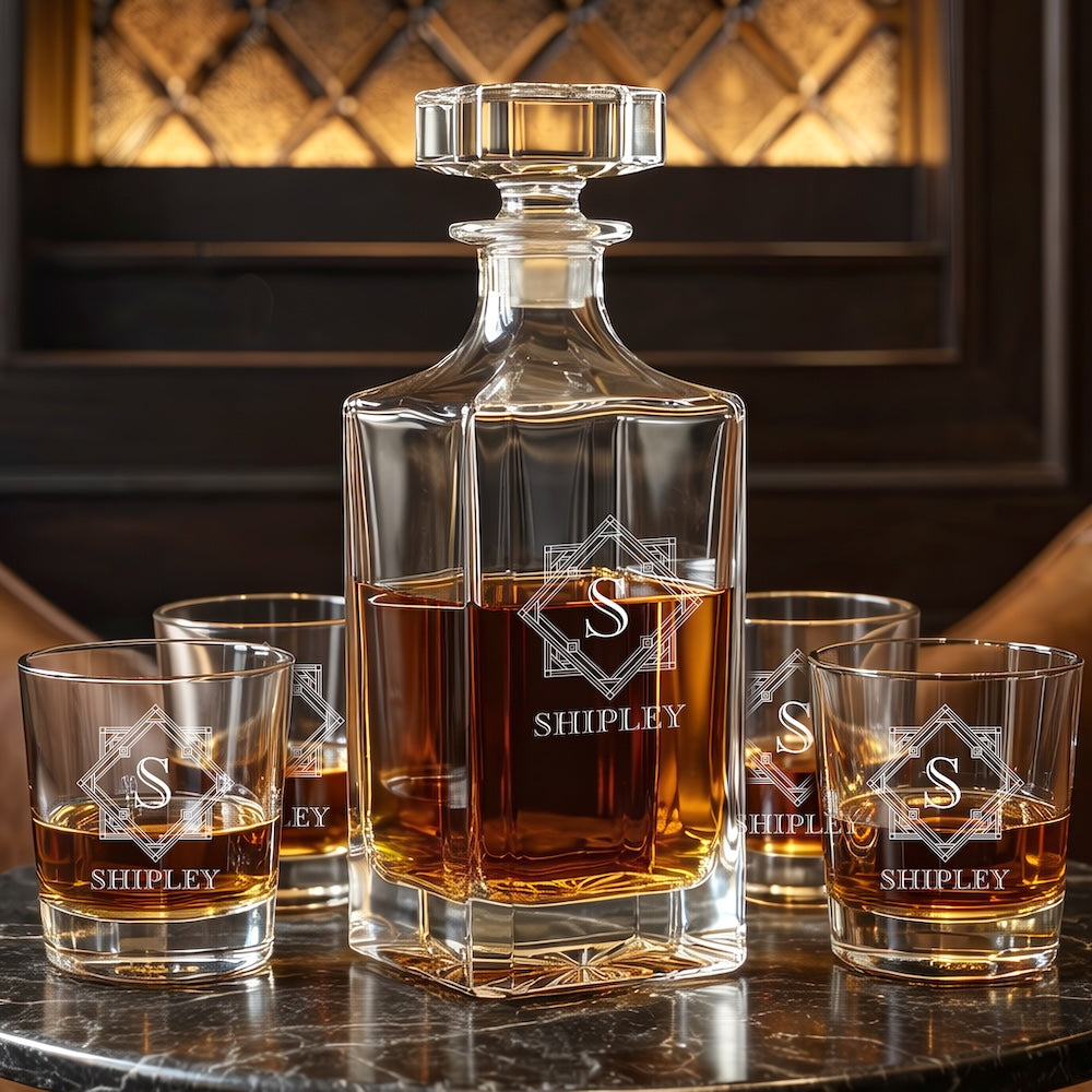 Woodford Reserve Whiskey Gift Set – Bottle Engraving