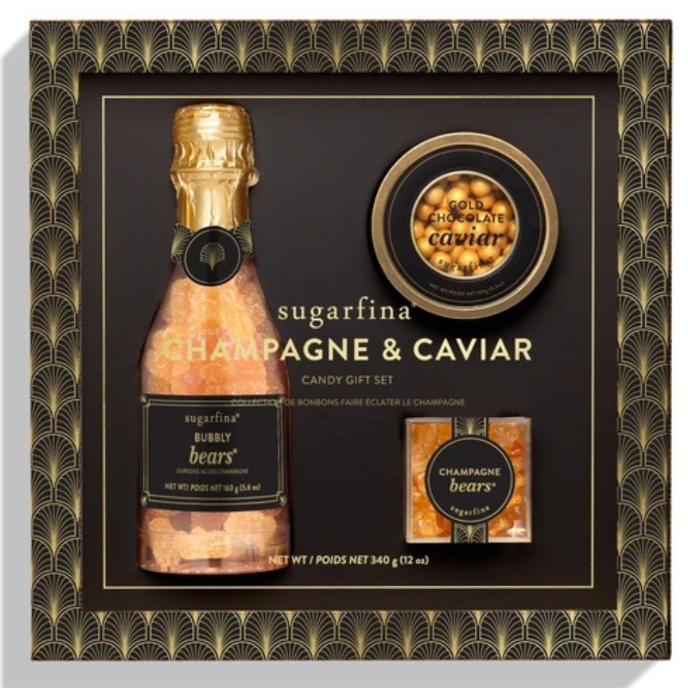 Sugarfina Champagne & Caviar Candy Gift Set - Bottle Engraving