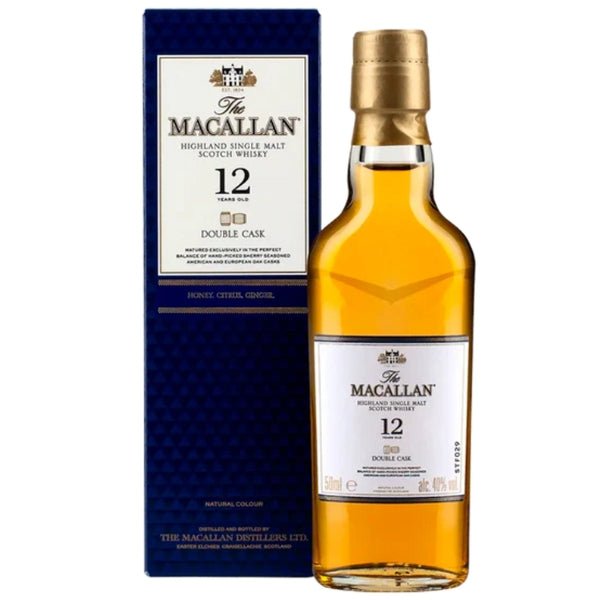 The Macallan 12 Year Double Cask Single Malt Scotch Whisky - Bottle Engraving