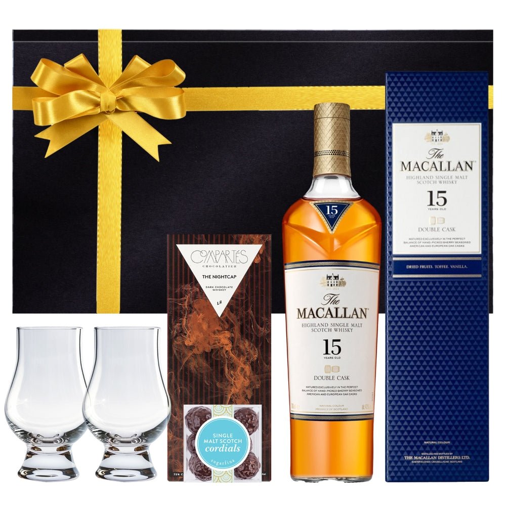 The Macallan Highland Single Malt Scotch Whiskey Gift Set - Bottle Engraving