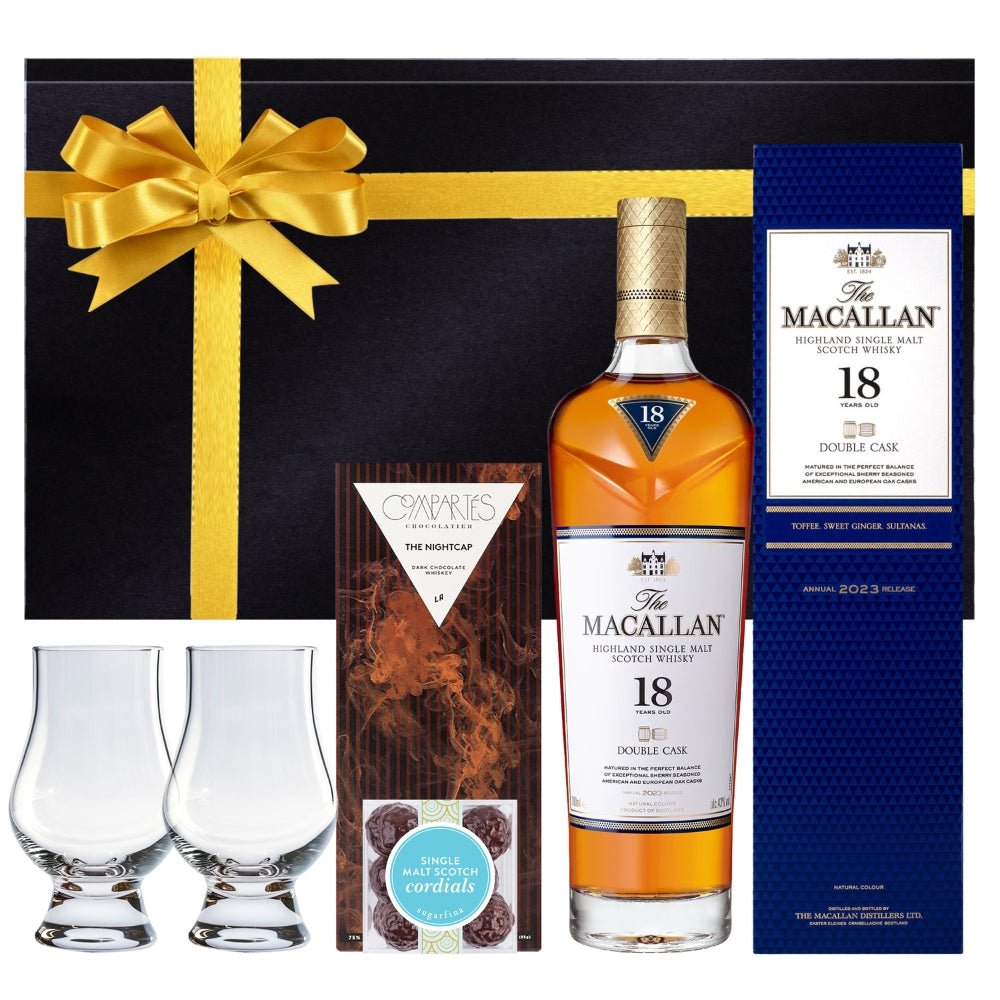 The Macallan Highland Single Malt Scotch Whiskey Gift Set - Bottle Engraving