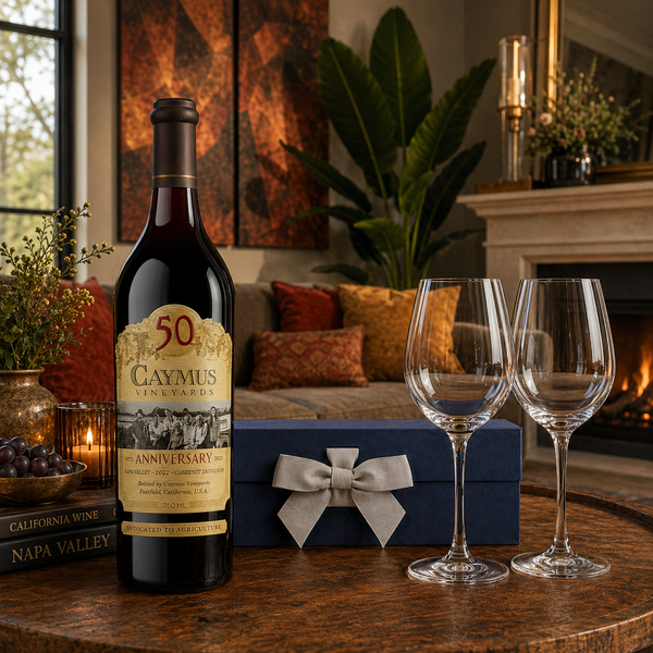 Caymus 50th Anniversary Gift Set – Bottle Engraving