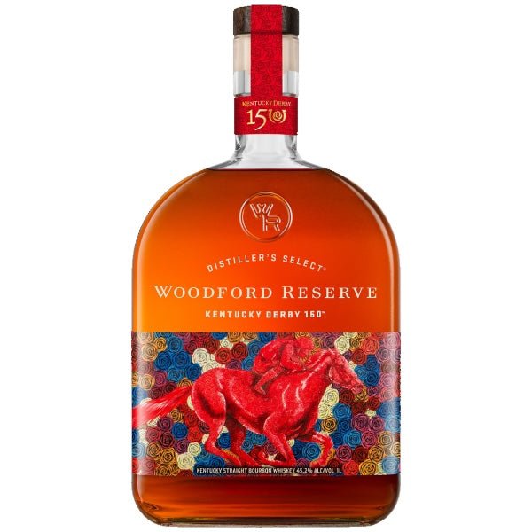 Woodford Reserve 2024 Kentucky Derby 150 Limited Edition Bourbon Whiskey - Bottle Engraving