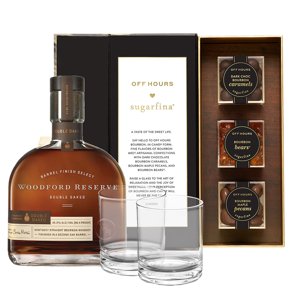 Woodford Double Dark Bourbon Gift Set - Bottle Engraving