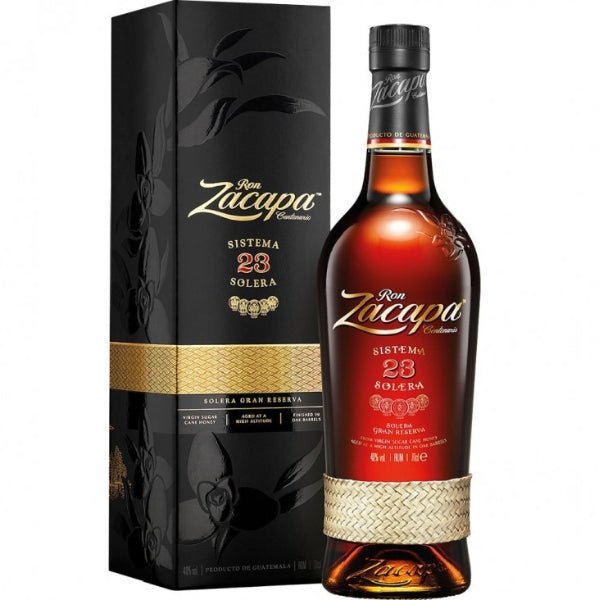 Zacapa Solera Gran Reserva 23 Year Aged Rum - Bottle Engraving