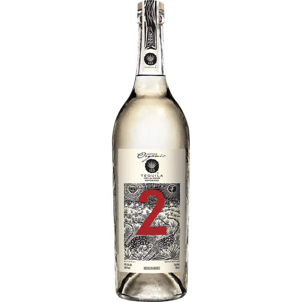 123 Certified Organic 2 Reposado Tequila - Bottle Engraving