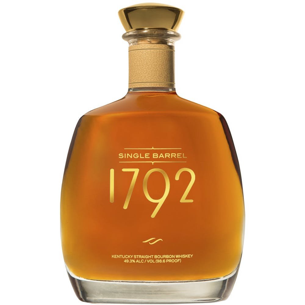 1792 Single Barrel Kentucky Straight Bourbon Whiskey - Bottle Engraving