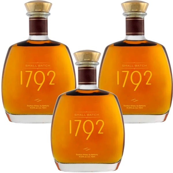1792 Small Batch Kentucky Straight Bourbon Whiskey 3 Bottles Bundle - Bottle Engraving