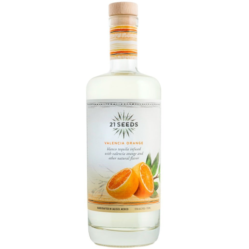 21 Seeds Valencia Orange Tequila - Bottle Engraving