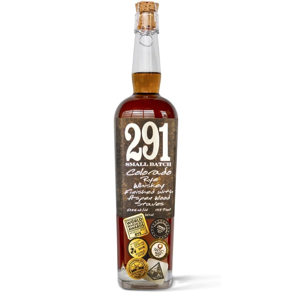 291 Colorado Small Batch Rye Whiskey - Bottle Engraving
