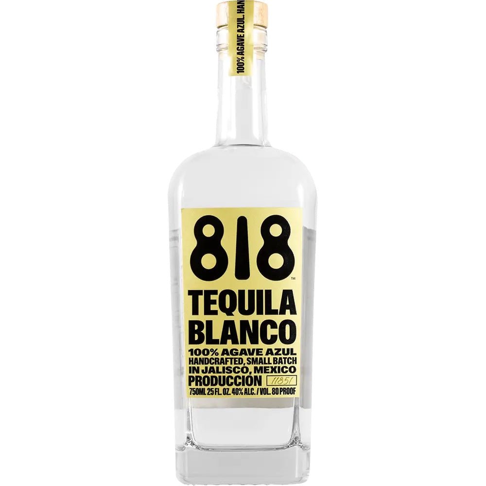 818 Blanco Tequila - Bottle Engraving