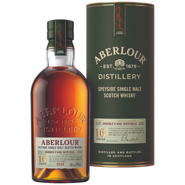 Aberlour 16 Year Double Cask Speyside Single Malt Scotch Whisky - Bottle Engraving
