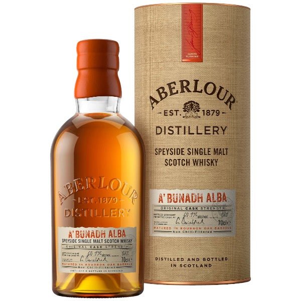 Aberlour A’bunadh Albah Cask Strength Speyside Single Malt Scotch Whisky - Bottle Engraving