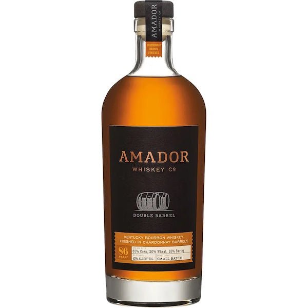 Amador Chardonnay Barrel Finished Bourbon Whiskey - Bottle Engraving