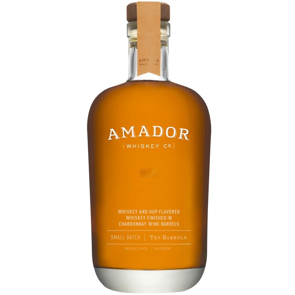 Amador Hop Flavored Whiskey - Bottle Engraving