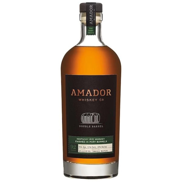 Amador Port Barrel Rye Whiskey - Bottle Engraving