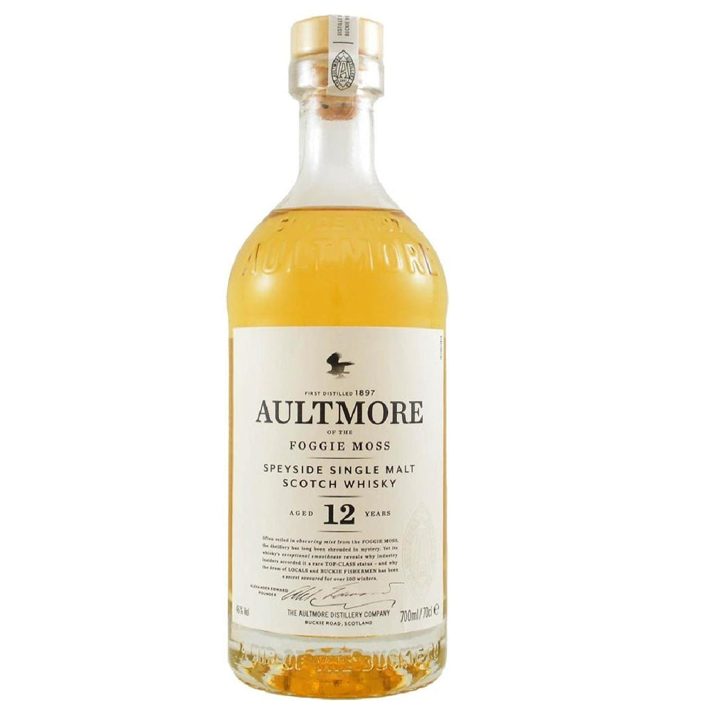 Aultmore 12 Year Single Malt Scotch Whisky - Bottle Engraving