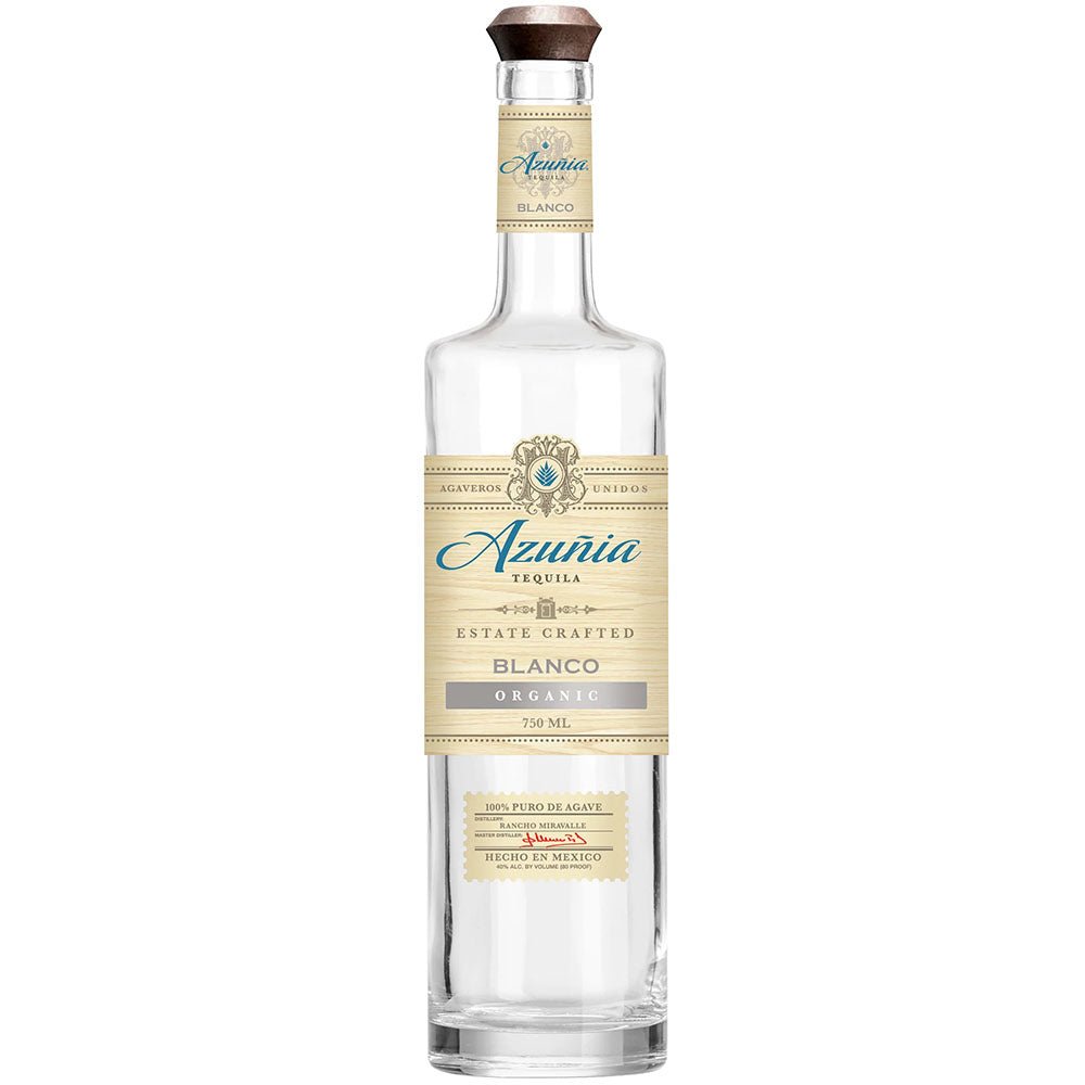 Azunia Blanco Tequila - Bottle Engraving