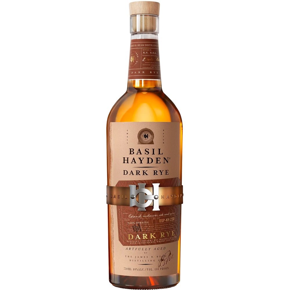 Basil Hayden Dark Rye Whisky - Bottle Engraving