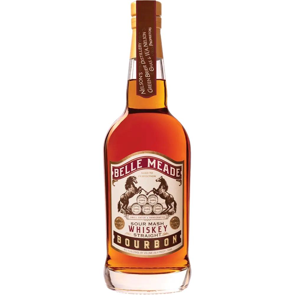 Belle Meade Sour Mash Straight Bourbon Whiskey - Bottle Engraving